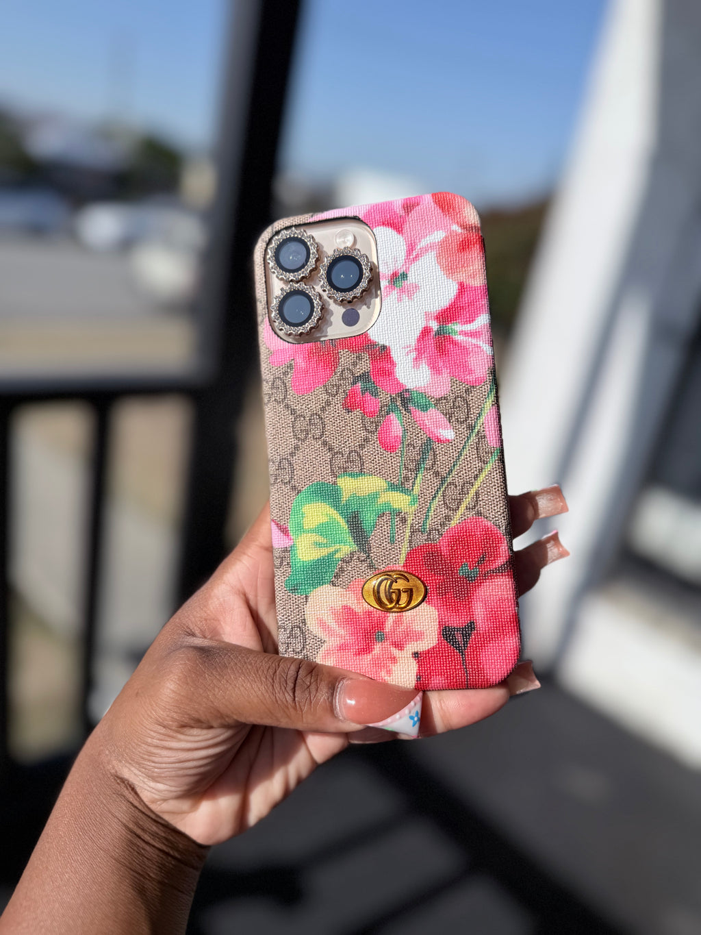Floral GG Case