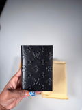 Blackout LV Passport Holder