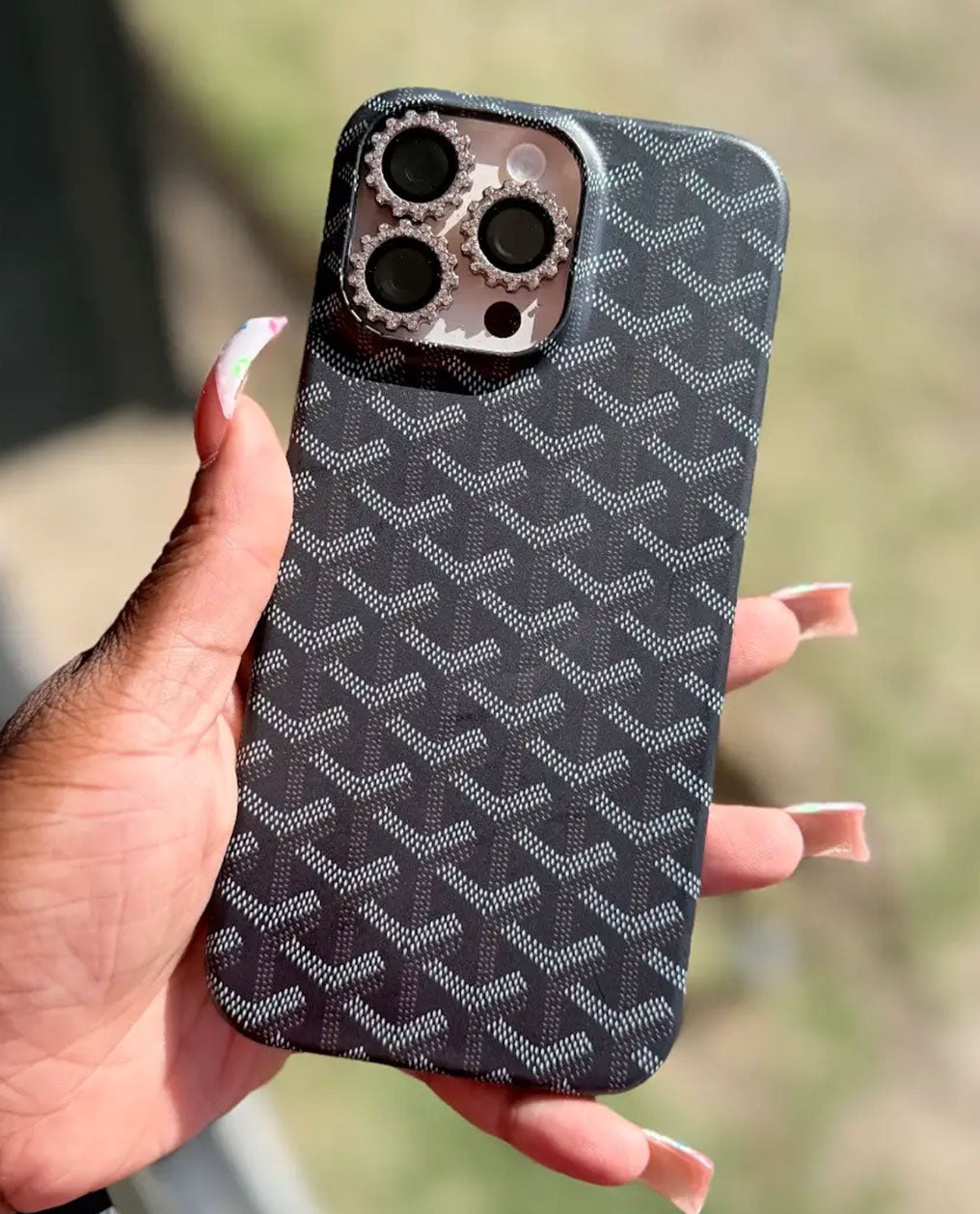 Lux Goyard Phone Case
